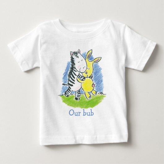 Furry Friends Hug Kinder T - shirts (Voorkant)