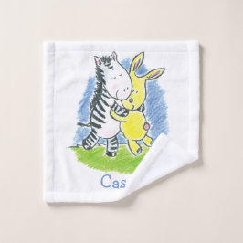 Furry Friends Hugs Kinder Wash Cloth Washandje