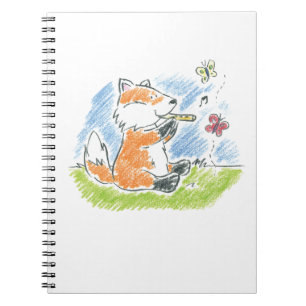 Furry Friends Music Spiral-laptop Notitieboek