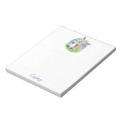 Furry Friends Peek-a-Boo Note Pad Notitieblok (Linkerzijde)