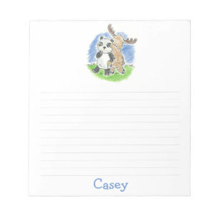 Furry Friends Peek-a-Boo Note Pad Notitieblok
