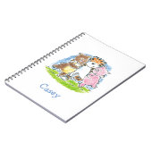 Furry Friends Trio Spiral Notitieboek (Linkerzijde)