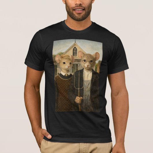 Furry Gothic America T-shirt (Voorkant)