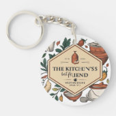 Furry Kitchen Helper Sleutelhanger (Voorkant)