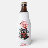 Furry Little Christmas Flesjeskoeler (Fles Voorkant)