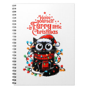 Furry Little Christmas Notitieboek