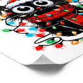 Furry Little Christmas Poster (Hoek)