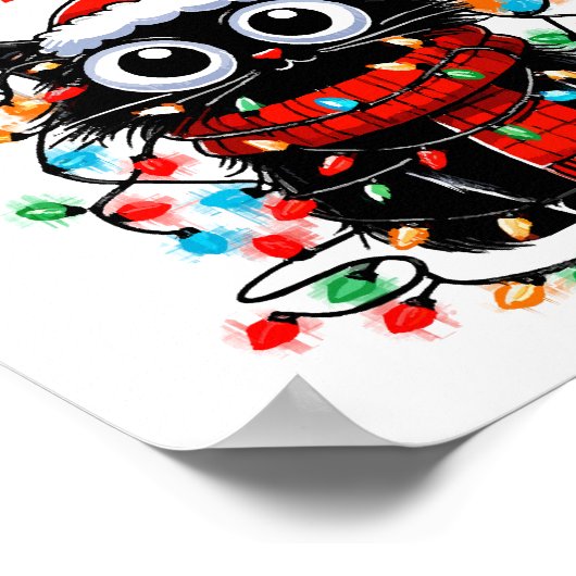 Furry Little Christmas Poster (Hoek)