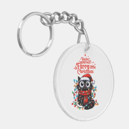 Furry Little Christmas Sleutelhanger (Voorkant Links)