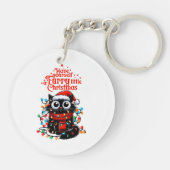 Furry Little Christmas Sleutelhanger (Achterkant)