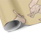 Furry Llama Wrapping Paper Cadeaupapier (Rol Hoek)