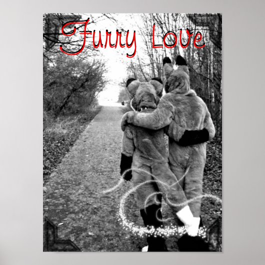 Furry Love Poster (Voorkant)