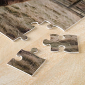 **"Furry Majesty: The Woolly Brown Highland Koe"** Legpuzzel (Zijkant)