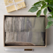 **"Furry Majesty: The Woolly Brown Highland Koe"** Tissuepapier (Geschenk)