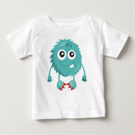 Furry Monster, Blue Monster, Cute Monster, Gekke