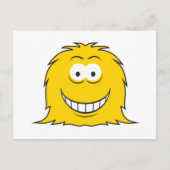 Furry Monster Briefkaart (Voorkant)