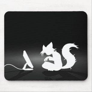 Furry mousepad muismat