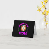 Furry Pet Mors Day Gift Womens Kaart (Gele Bloem)