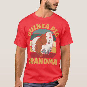 Furry Potato Cute Girls Guinee Pig Grandma T-shirt