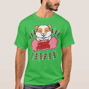 Furry Potato Funny Guinee Pig T-shirt