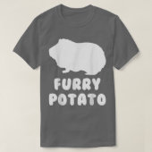 Furry Potato Guinea Pig Funny Quote Pet T-shirt (Design voorkant)