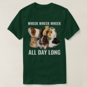Furry Potato Guinea Pig Wheek Wheek Wheek de hele T-shirt (Design voorkant)