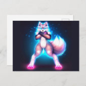 Furry Power Activate Briefkaart (Voorkant / Achterkant)