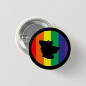 Furry Pride Ronde Button 3,2 Cm (Voorkant /achterkant)