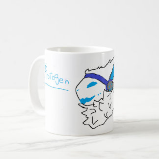 furry protogen mug koffiemok