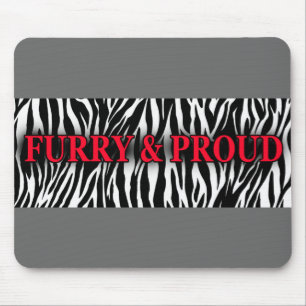 Furry & Proud Mousepad Muismat