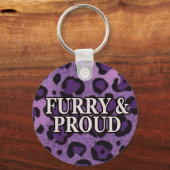 Furry & Proud Sleutelhanger (Voorkant)