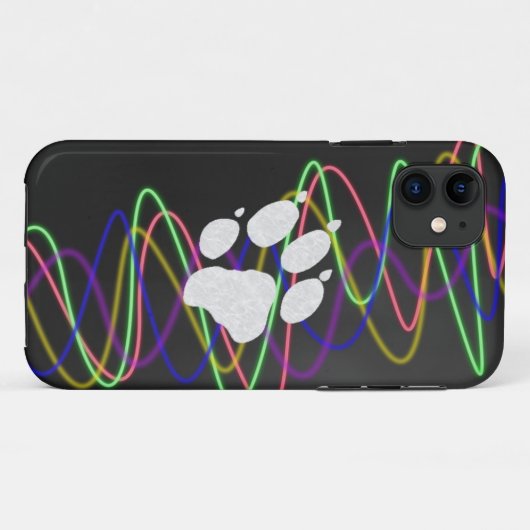 Furry Rave IPhone Case (Achterkant (horizontaal))