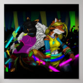 Furry Rave Poster (Voorkant)