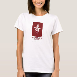 Furst 50e Jubileum-Vrouwen Rood T-shirt