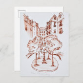 Furstenberg, Saint-Germain-des-Pres Church, Parijs Briefkaart (Voorkant / Achterkant)