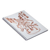 Furstenberg, Saint-Germain-des-Pres Church, Parijs Notitieboek (Rechterzijde)