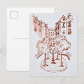 Furstenberg, Saint-Germain-des-Pres Kerk, Parijs Briefkaart (Voorkant / Achterkant)