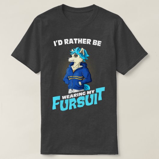 Fursuit Cosplay Fandom T-shirt (Design voorkant)