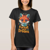 Fursuit Your Dreams Funny Ik ben een Furry Joke Sc T-shirt (Voorkant)