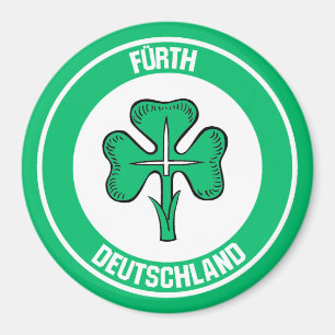 Fürth Round Emblem Magneet