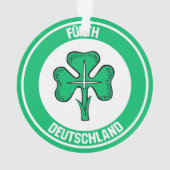 Fürth Round Emblem Ornament (achterkant)