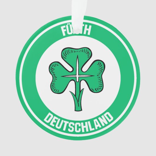 Fürth Round Emblem Ornament (voorkant)