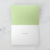 Furusato Rice Paddy Mountains denken aan jou Kaart (Binnen)