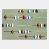 Furuya Korin Japanse Woodblock Print Inpakpapier Vel (Voorkant 3)