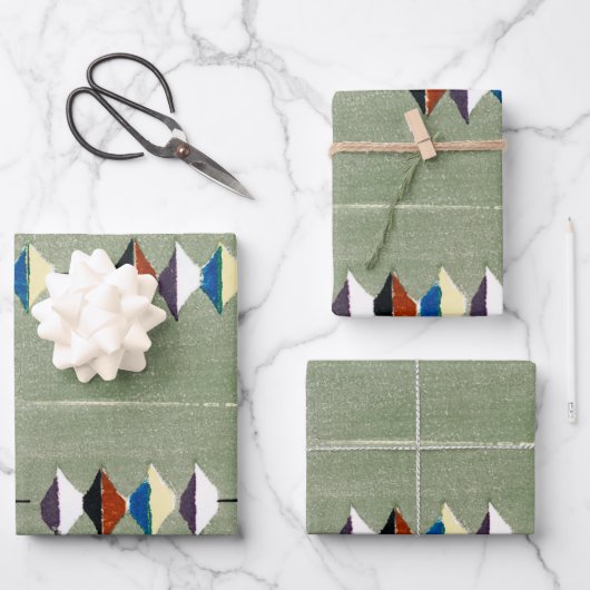 Furuya Korin Japanse Woodblock Print Inpakpapier Vel (Voorkant)