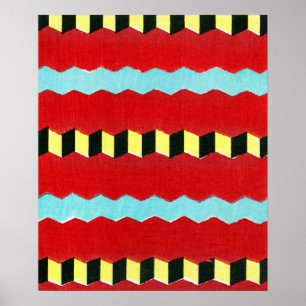 Furuya Korin  Woodblock Poster