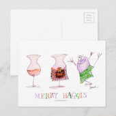 fury haggis feestdagenkaart (Voorkant / Achterkant)