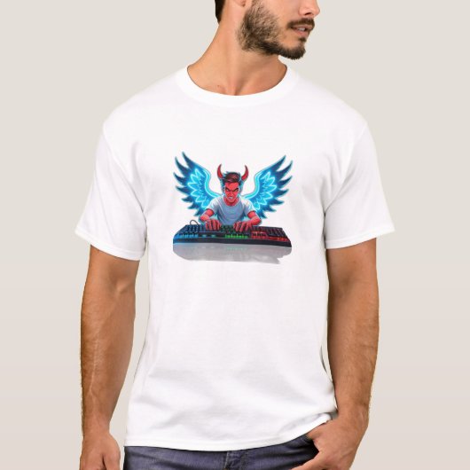 Fury of the Devil Angel Gamer T-shirt (Voorkant)