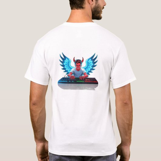 Fury of the Devil Angel Gamer T-shirt (Achterkant)
