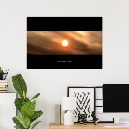 Fury Sol Poster (Thuiskantoor)